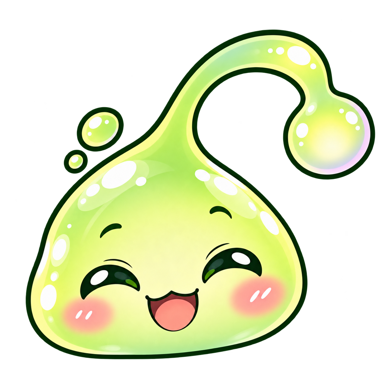 にっこり笑うドパぷる